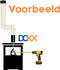 Schoorsteenveegset - schoorsteenborstel 9 meter - veegkit - borstelset voor boormachine - boormachine