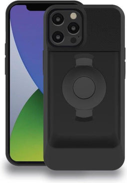 Tigra Hoesje geschikt voor Apple iPhone 12 Pro Max Telefoonhoesje Hardcase | Tigra FitClic Neo Case Backcover Shockproof | Schokbestendig iPhone 12 Pro Max Telefoonhoesje | Anti Shock Proof - Zwart