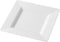 DEPA® Bord - reusable - vierkant - 1-vaks - pS - 20.3x20.3cm - wit - 20 stuks