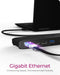 ICY BOX IB-DK2116-C - USB-C Laptopdockingstation - Drievoudige video-uitvoer 4K