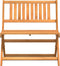 vidaXL - Opvouwbare - Tuinbank - 80x46x85 - cm - Massief - Acaciahout