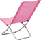 vidaXL - Strandstoelen - 2 - st - inklapbaar - stof - roze