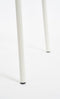 Mica Decorations Odile - Bijzettafel voor Buiten - H38 x Ø58 cm - Metaal - Bruin Wit
