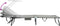 vidaXL - Vouwbaar - Ligbed - met - Luifel - Grijs - 600D - Oxford - Stof