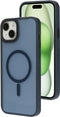 Mobiparts iPhone 15 Plus - Hardcover - MagSafe Compatible met Corner Protection - Blauw