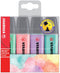 STABILO BOSS ORIGINAL Pastel - Markeerstift - Markeren Met Pastelkleuren - Etui Met 4 Kleuren