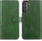 iMoshion Hoesje Geschikt voor Samsung Galaxy S21 Hoesje Met Pasjeshouder - iMoshion Luxe Bookcase - Groen