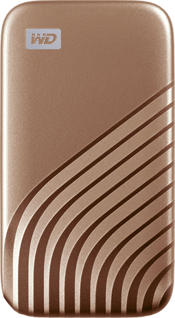 WD My Passport SSD (v3) - 1TB - Leessnelheid 1050 MB/s - Goud