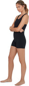 Speedo End Essential Legsuit - Badpak Dames - Chloorbestendig - Zwart - Maat 48