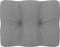 vidaXL - Palletkussen - 50x40x12 - cm - stof - grijs