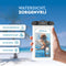 Travelly® Waterdicht Telefoonhoesje - IPX8 Onderwater Hoesje - Geschikt voor Smartphones tot 18 cm - Set van 2 (2 stuks)