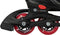 Nijdam Street Shift - 3-in-1 Skeelers - Verstelbaar 33-36 - Rood