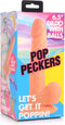 POP - Dildo with Balls - 6.5 / 16.5 cm