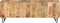 vidaXL - Tv-meubel - 110x30x40 - cm - massief - mangohout