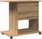 vidaXL - Computerbureau - 80x50x75 - cm - bewerkt - hout - artisanaal - eikenkleur