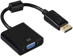 Hama DisplayPort/VGA - Kabel - Zwart