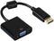 Hama DisplayPort/VGA - Kabel - Zwart