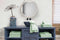 LINNICK Pure Handdoeken Set - 100% Katoen - Soft Green - 4x Handdoek 60x110cm + 2x Badlaken 70x140cm + 4 Washandjes + 2 Gastendoekjes - Badgoedset