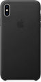 Apple MRWT2ZM/A - Lederen Hoesje - Geschikt voor Draadloos Opladen - Zwart