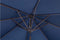 Feel Furniture - Toscano - Parasol met tilt functie - Marineblauw