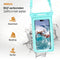 Drivv. Luxe Waterdicht Telefoonhoesje - Drijvend - Dubbele Klipsluiting - Tot 6.8 inch - Blauw