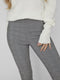 Vila Vilaura Lou Hw 7/8 Leggings - Met elastische tailleband - Zwart/wit Dames M