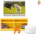 Lundby Set - Tv Met Meubel Geel