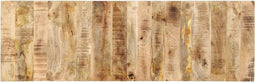 vidaXL - Hoofdbord - 160 - cm - massief - ruw - mangohout