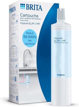 Filterpatroon - BRITA - Mypure SLIM V-MF - 8000 L gefilterd water / 12 ladingen - 3 filtratieniveaus