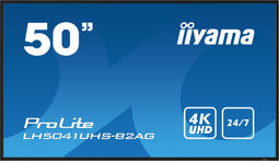Iiyama ProLite LH5041UHS-B2AG - LCD Monitor - 50" 4K VA - Zwart
