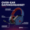 Trust GXT492SM Carus - Gaming Headset - 50mm drivers - Blauw Rood