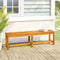 vidaXL - Tuinbank - 150x35x45 - cm - massief - acaciahout