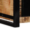 vidaXL - Tv-meubel - 80x30x35 - cm - massief - ruw - mangohout