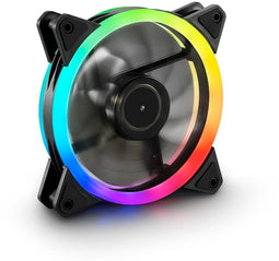 Sharkoon SHARK Blades RGB - Ventilator 120mm - Geluidssterkte 18,2dB(A) - Luchtstroom 94,8m³/h
