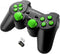 Esperanza EGG108G - Gamepad - Draadloos - 12 knoppen - Groen Zwart