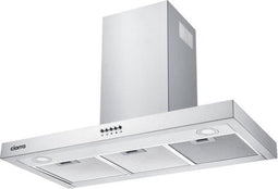 BOX CIARRA CDHBOX90X wandkap - 90 cm - Inox