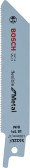 Bosch S 522 EF - Reciprozaagblad - Voor dun staal 1,5-4 mm - 100 mm lengte