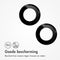imoshion 2 Pack Camera lens protector| - Screenprotector Geschikt voor - |iPhone 15, iPhone 15 Plus| - |Zwart|