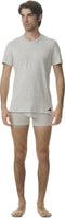 Adidas Sportswear- Active Core Cotton - Ronde Hals T-shirts - Heren Ondershirt - Zwart / Grijs / Wit