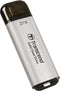 Transcend ESD300 - Draagbare SSD - 2TB - USB 3.2 Gen2 10Gb/s - Zilver
