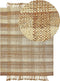 BERISSA - Modern vloerkleed - Lichtbeige - 140 x 200 cm - Jute