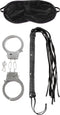 Pipedream Fetish Fantasy Bondage - set Lover's Fantasy Kit zwart