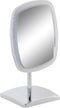 Vergrotende Spiegel met Led DKD Home Decor 17 x 13 x 30,5 cm Zilverkleurig Metaal