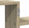 vidaXL - Wandschap - 104x15x49 - cm - bewerkt - hout - sonoma - eikenkleurig