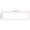 vidaXL - Trapmatten - met - Latex - Achterkant - Geel - 20x75 - cm