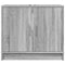 vidaXL - Wastafelkast - 63x29x55 - cm - bewerkt - hout - grijs - sonoma - eikenkleurig