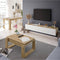 Salontafel met opklapbaar blad - L102 cm - Ciara