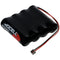 Messerschmitt 80100601 - Accu voor deurcontrole 6V 3250mAh - 59x15x50mm