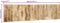 vidaXL - Hoofdbord - 200 - cm - massief - ruw - mangohout