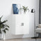 vidaXL - Wandkast - 69,5x34x90 - cm - wit